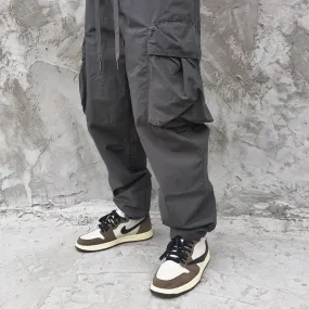 Man Fall Outfits Cargo Pants Large Pocket Overalls Men and Women Couple Models BF Style Loose Casual Trousers
