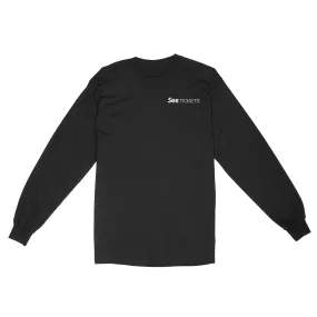 Standard Long Sleeve - See Tickets white logo
